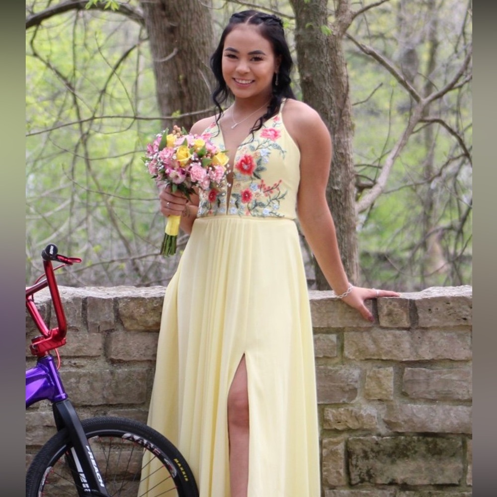 Yellow Prom Dress